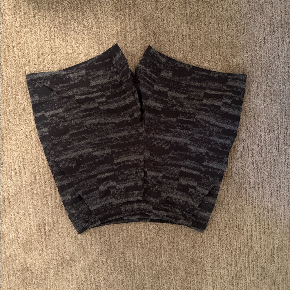 Stylish Black and Gray Women's Shorts